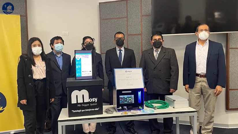 Dispositivos Médicos PUCP brindó mejoras para nuevo equipo de automatización de  oxigenoterapia “Mossy”