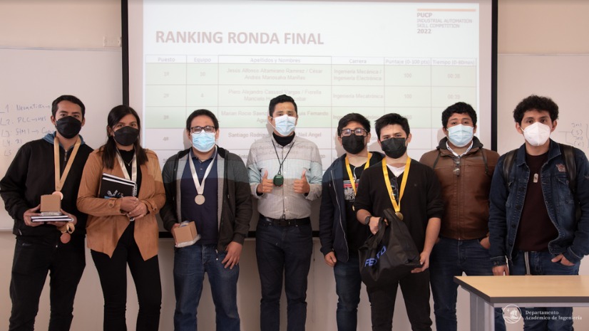 Alumnos de Ingeniería PUCP participaron en olimpiadas Festo Latinoamérica