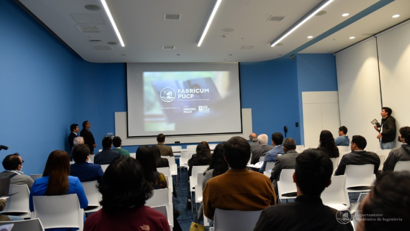 Presentación del segundo número de la revista FABRICUM PUCP