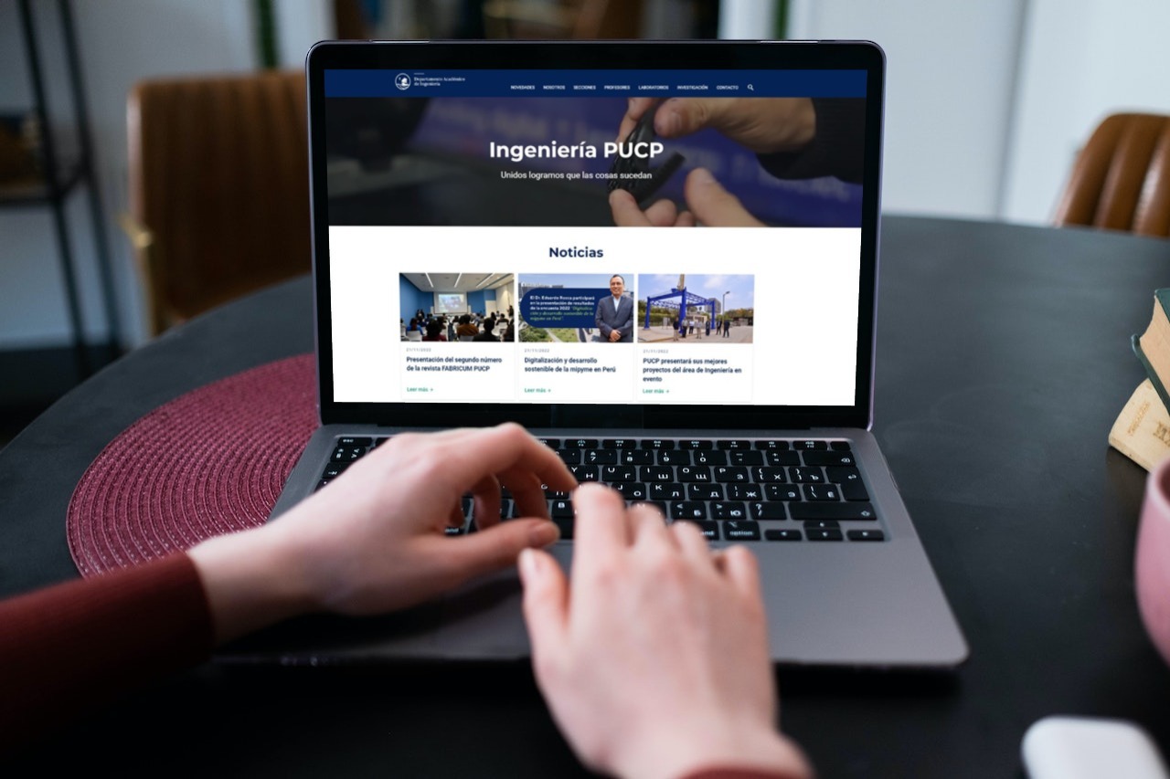 ¡Nos renovamos! Nueva página web de Ingeniería PUCP