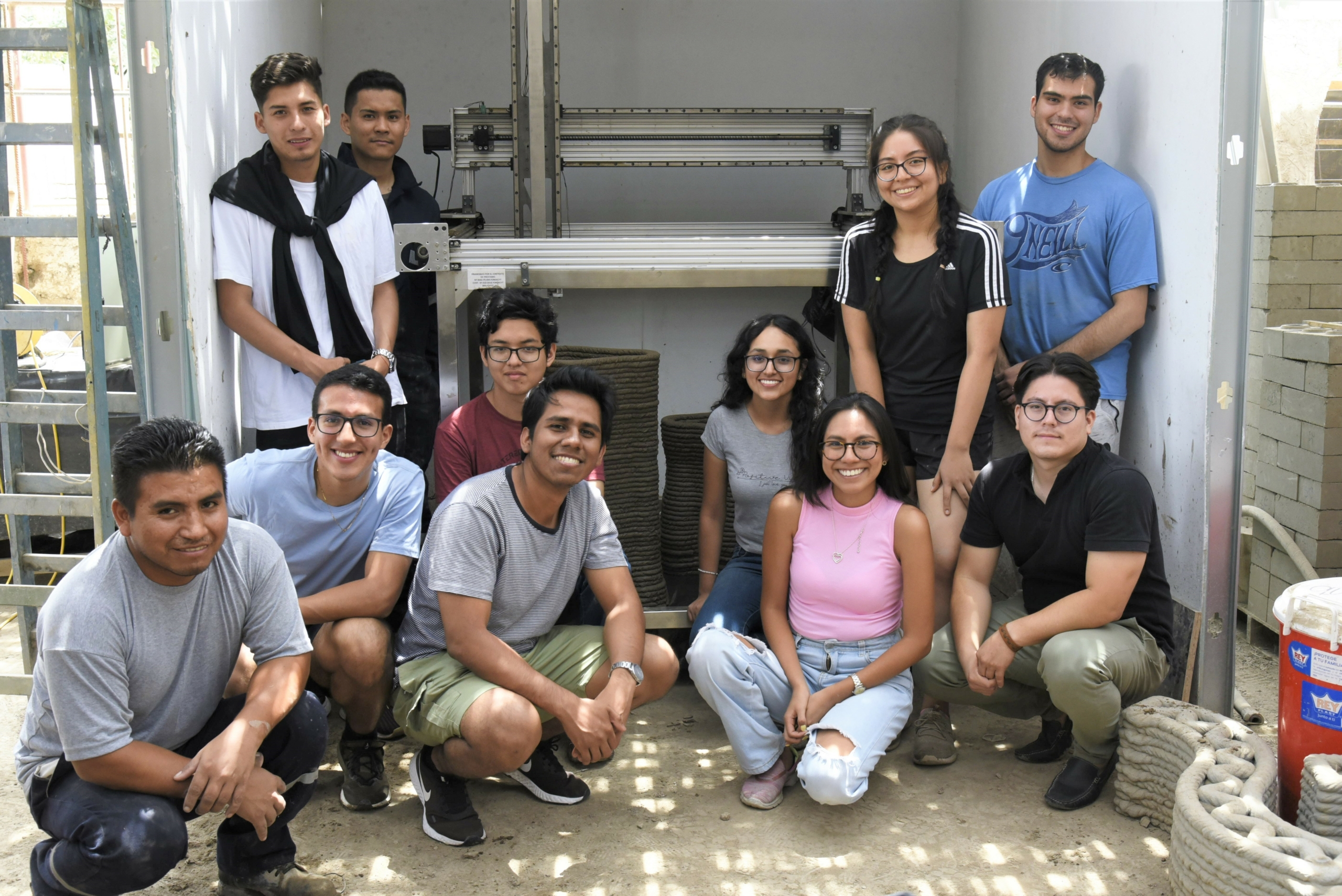 Cierre del workshop de Impresión 3D con materiales para la construcción