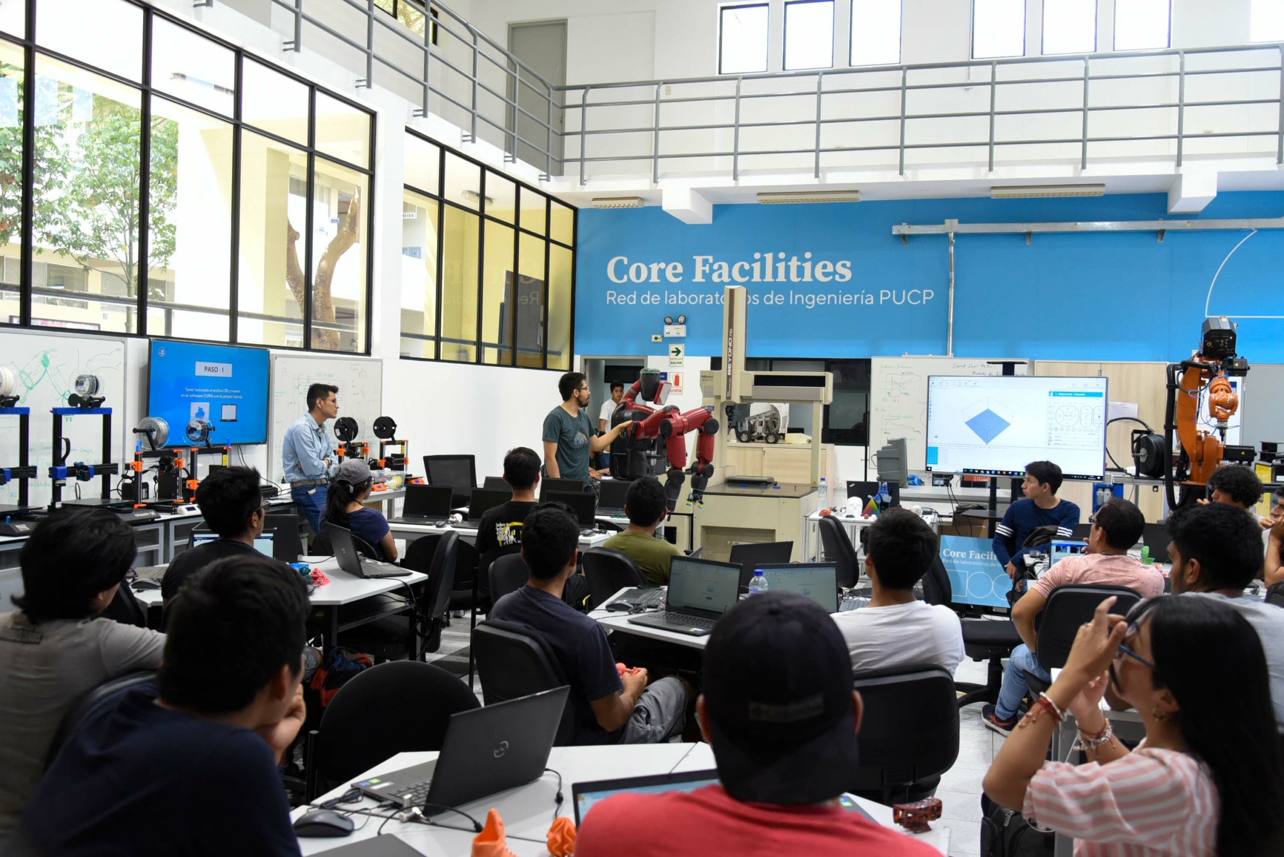 Primer taller de Core Facilities sobre manufactura digital