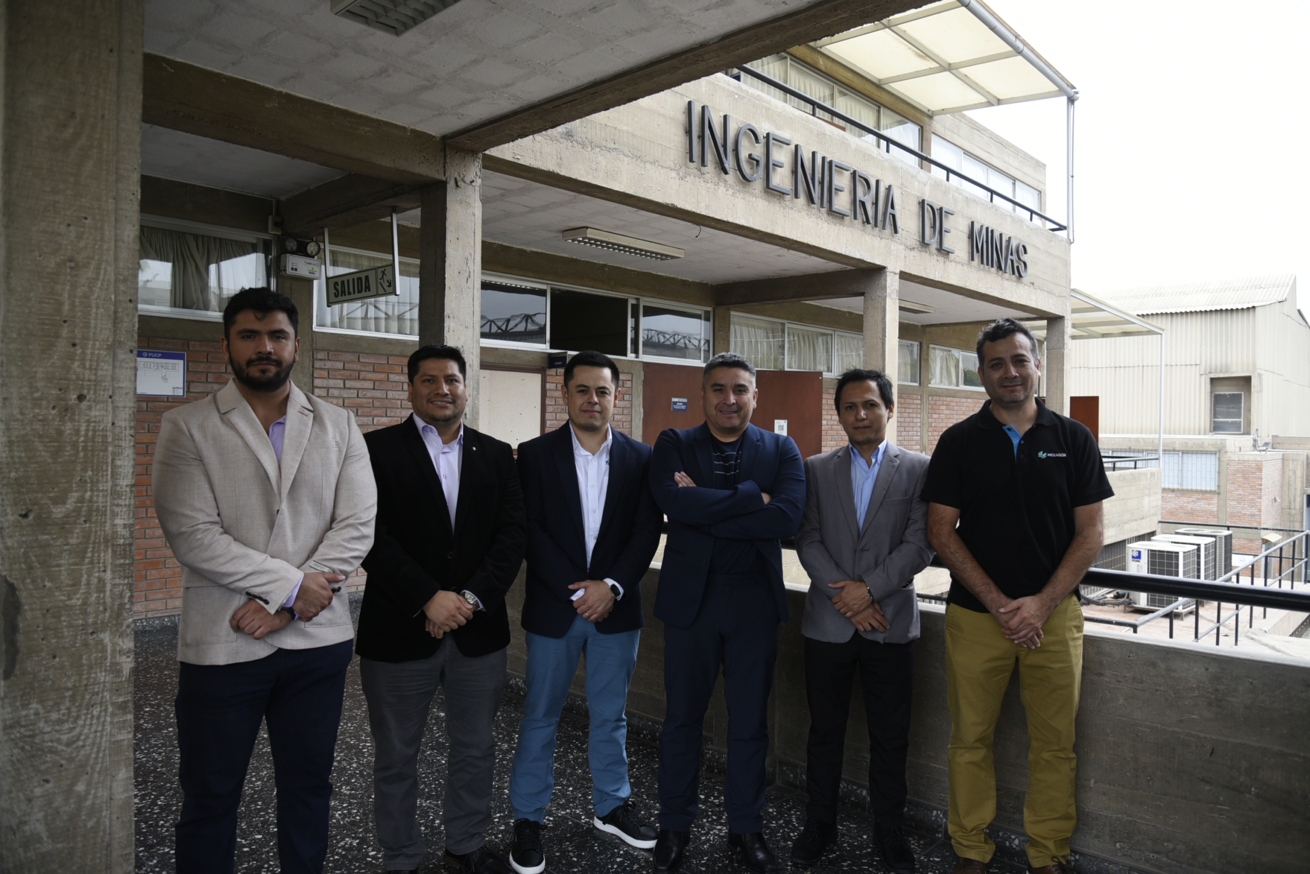 Comenzaron las actividades de la alianza entre Hexagon y la PUCP: charla sobre tecnologías en la industria minera