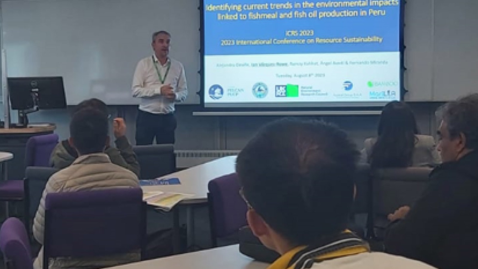 Participación de investigadores PELCAN en conferencia iCRS 2023 en la Universidad de Surrey, Inglaterra