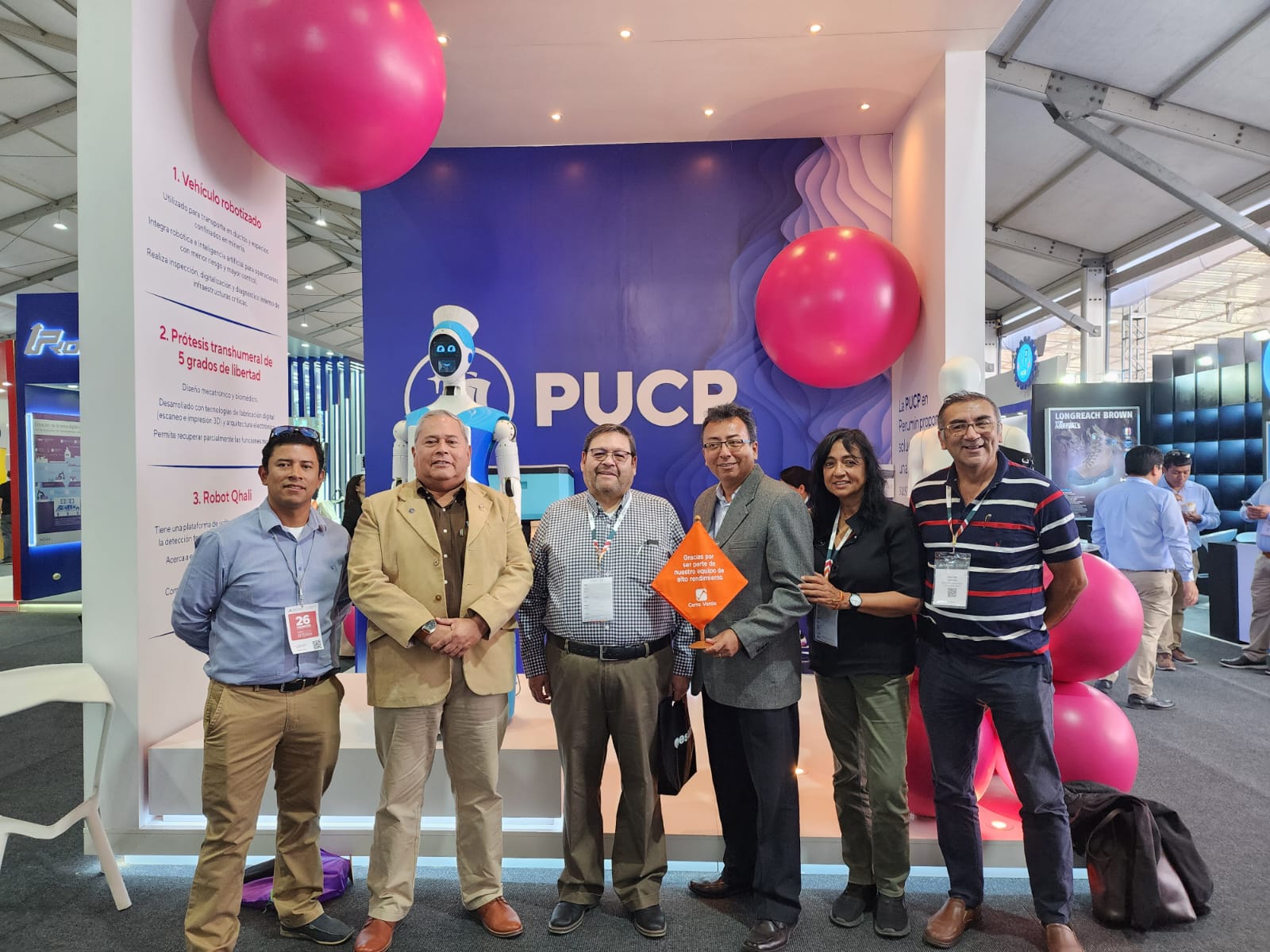 Ingeniería PUCP destacó en PERUMIN 2023