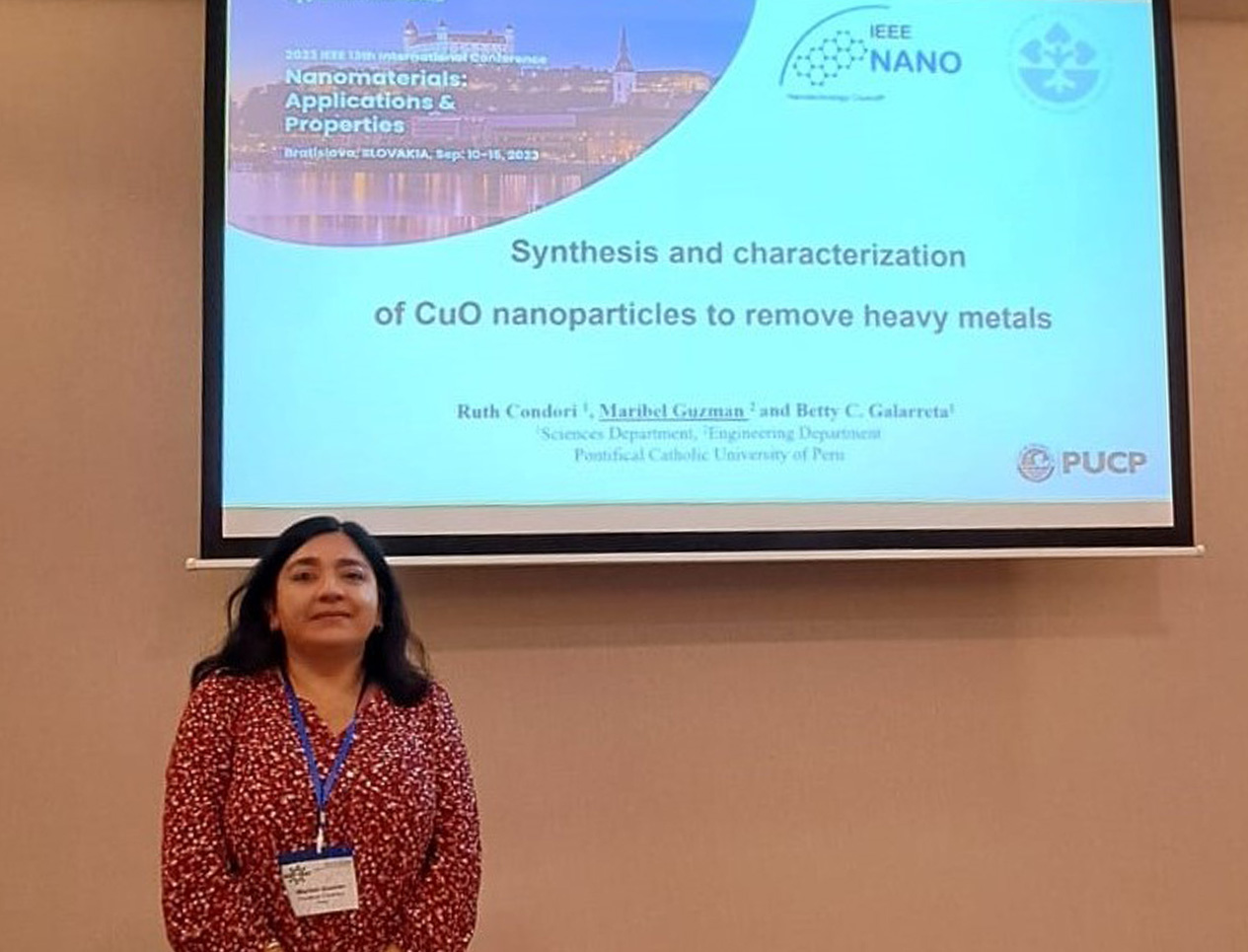 Destacada participación de la Dra. Maribel Guzmán en el IEEE NAP 2023