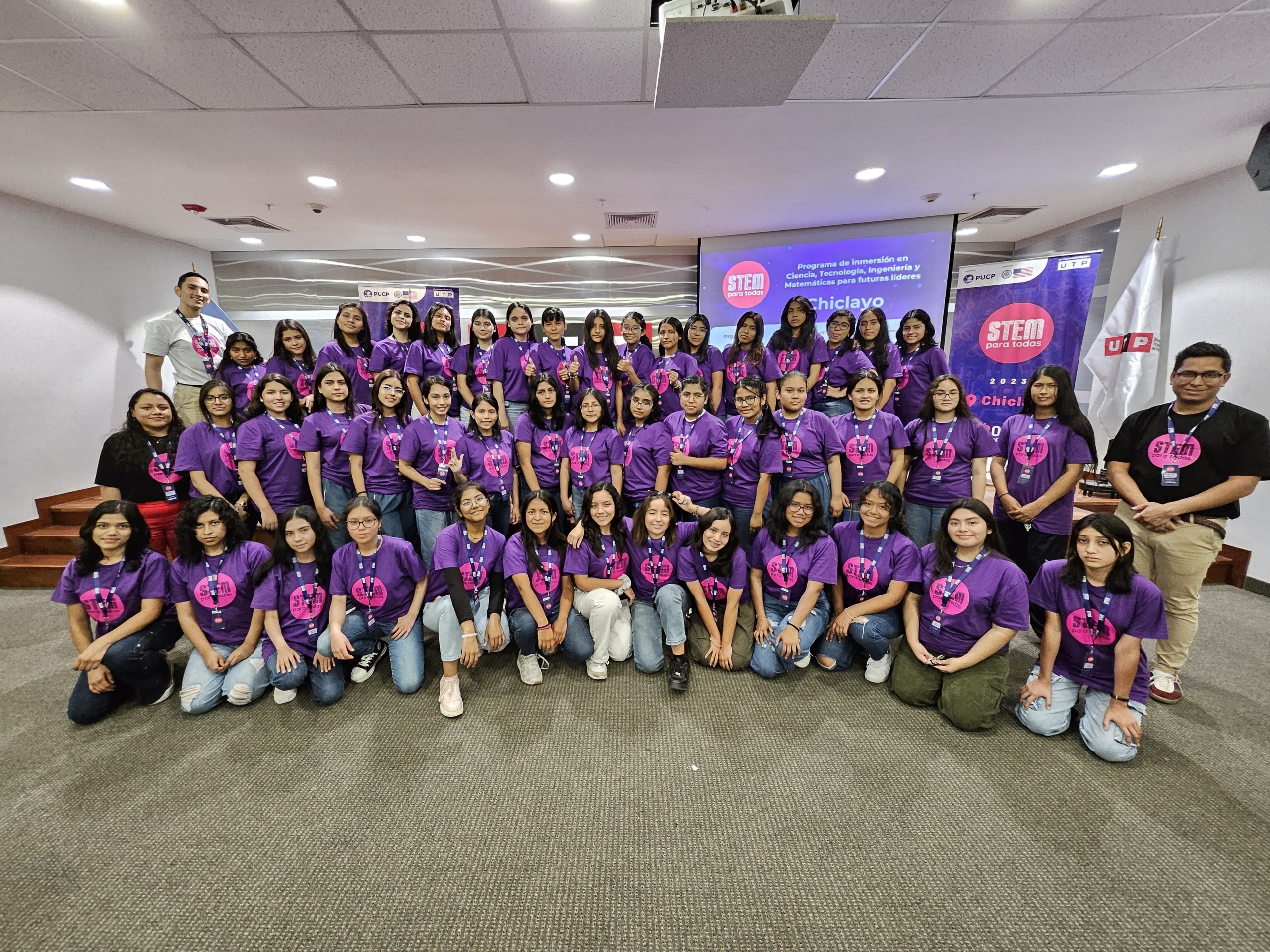 STEM para Todas 2023 concluye su jornada de actividades en Chiclayo