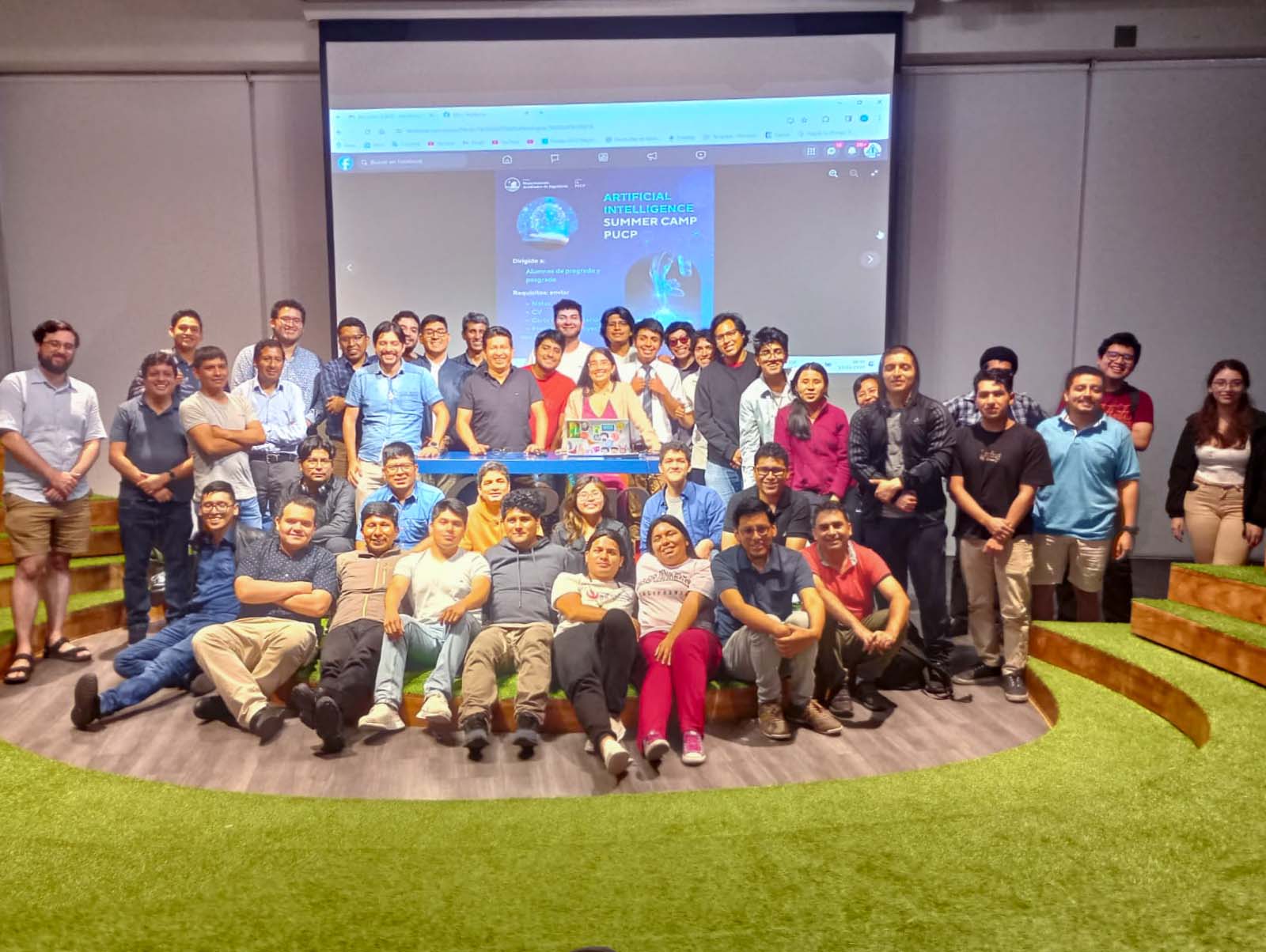 40 estudiantes capacitados en Inteligencia Artificial durante el Artificial Intelligence Summer Camp del Grupo IA PUCP