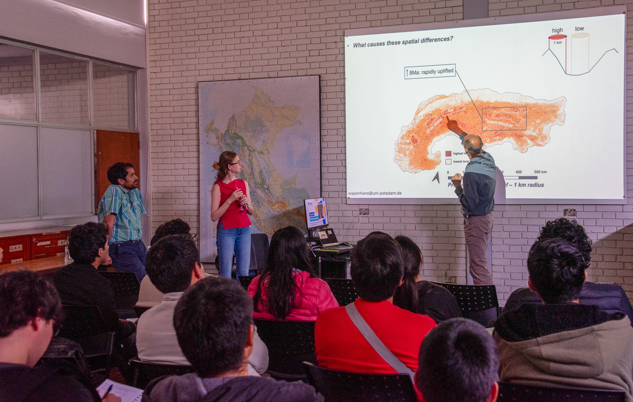 Charla Internacional en Ingeniería Geológica: Avances en el Estudio de Tectónica y Clima